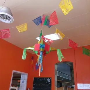 a mexican themed room