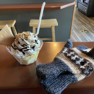 Crocante sundae