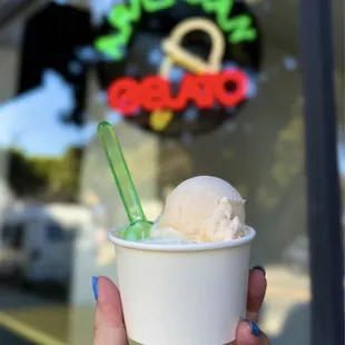 Melon + French Vanilla Gelato | Toddler Double - $5