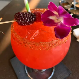 Raspberry margarita