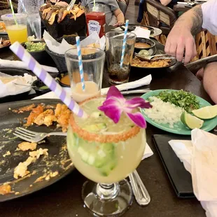 Pineapple Jalapeño margarita
