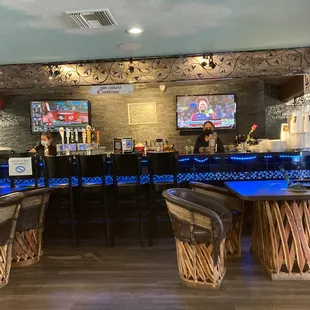 Bar area