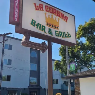 Their sign outside