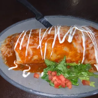 Fajitas Burrito Mojados
