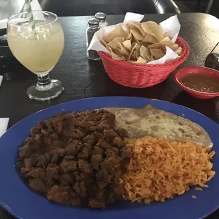 Bistec en Salsa de Molcajete