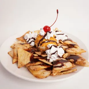 Our Delicious Fried Ice Cream Dessert!
