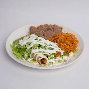 Our Enchilada's Meal