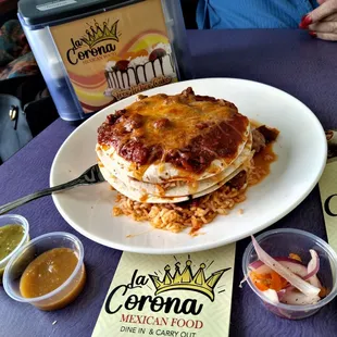 Mexican Sandwich with Beef