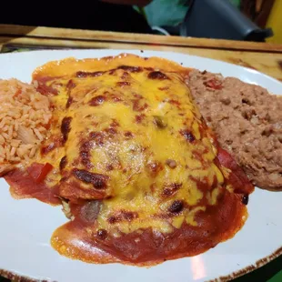 Mole Chicken Enchiladas