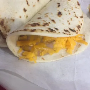 Bean &amp; cheese 99cent breakfast tacos mom-fri