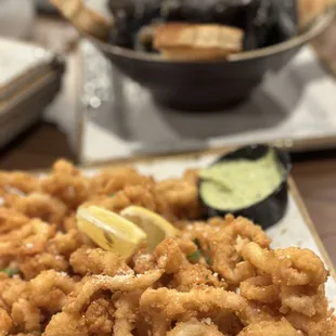 The calamari was really fantastic!