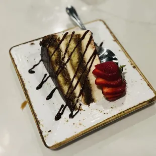 Tiramisu was .  I never order dessert but saw this posted on other sites so decided to give it a try.  Definitely worth having again!