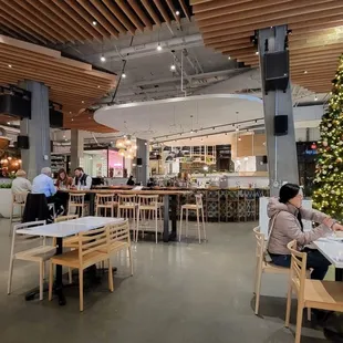 the interior of a restaurant