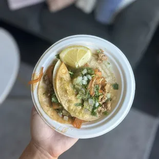 Chicken Taco &amp; Asada Taco