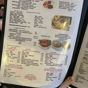 menu, sushi and sashimi