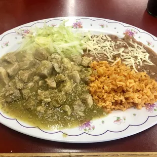 Chile Verde Burrito