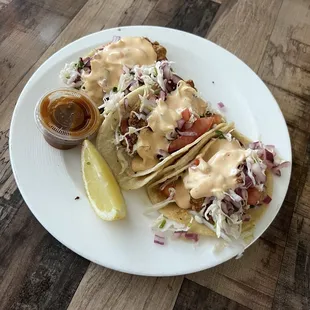 Fish tacos - taco Tuesday special for $5