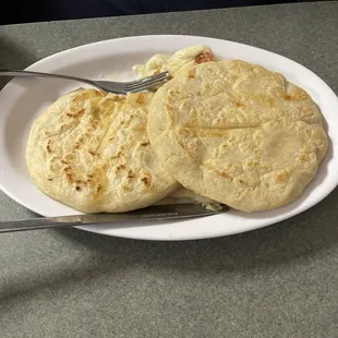 Pupusas de queso