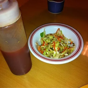 They told us to put this on the papusas.. Yummy sauce!