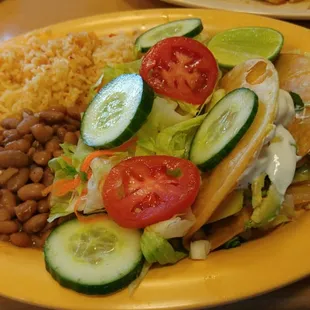 Crispy Taco Plate