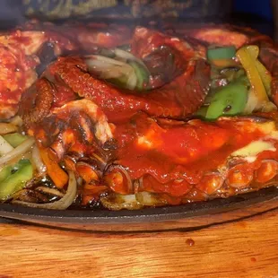 Octopus came out sizzling!