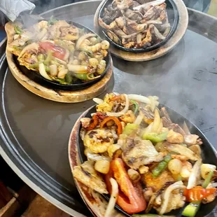 Sizzling hot Fajitas