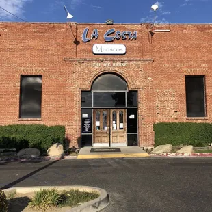 Outside of restaurant