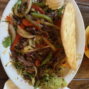 Steak Fajitas