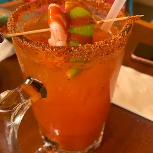 Refreshing Michelada With Modelo Especial..!!!