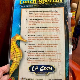 Great lunch specials