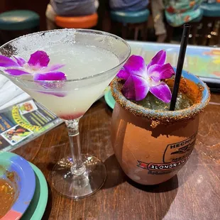 Lemon Drop and Spicy Cucumber Paloma