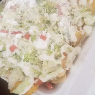 Chicken nachos