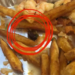 Roach in my meal...