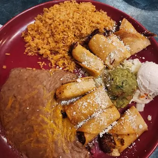 Chicken flautas