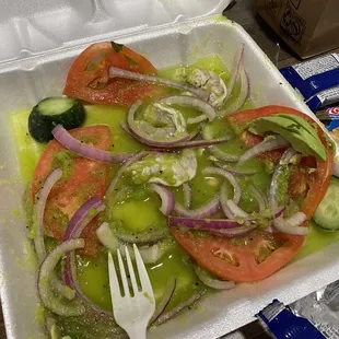 Aquachiles (not spicy) flavor okay.