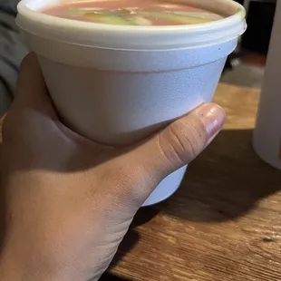 "LARGE" cocktail $16