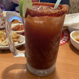 Really good michelada