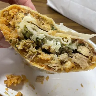 Chicken Burrito