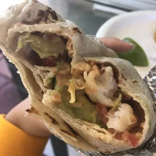 Shrimp Burrito