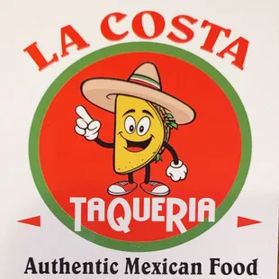 a mexican food sign