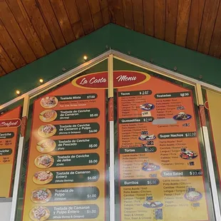 Update menus 05/6/22