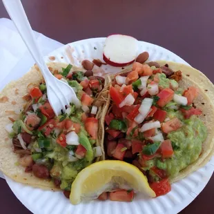 Super tacos w/ carnitas