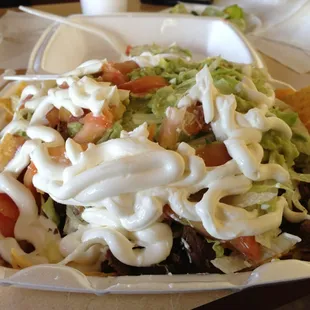 Super Nachos w/ asada