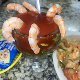 Shrimp cocktail