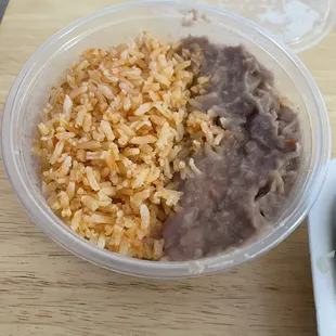 Rice and beans