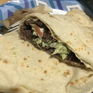 Lengua Quesadilla