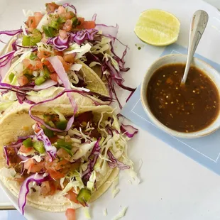 Fish tacos (made my way)