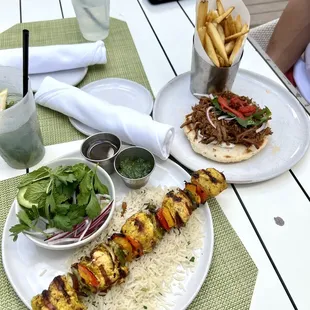 ORGANIC CHICKEN KEBAB LAMB PITA