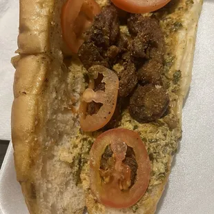 Oyster PO Boy that taste like sh**