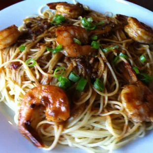 Shrimp pasta